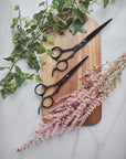 Leaf 'Black Edition' Hairdressing Shears